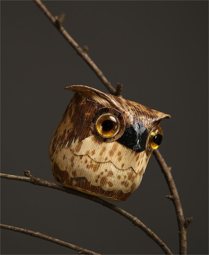 Owl on a Bamboo discount Branch