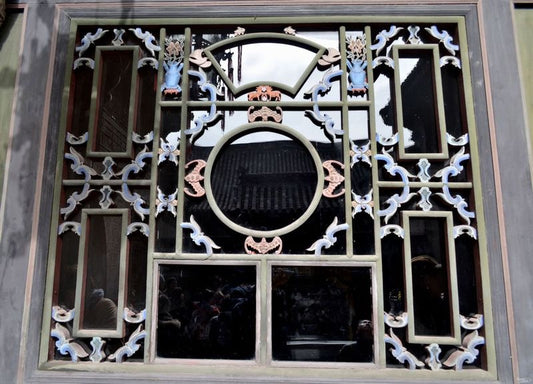 Traditional Chinese window lattice