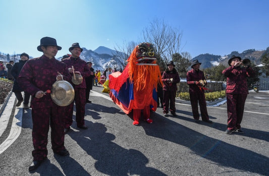 Lin'an Tuankou Changing Lion Dance: Inheriting the Red-Haired Lion Tradition