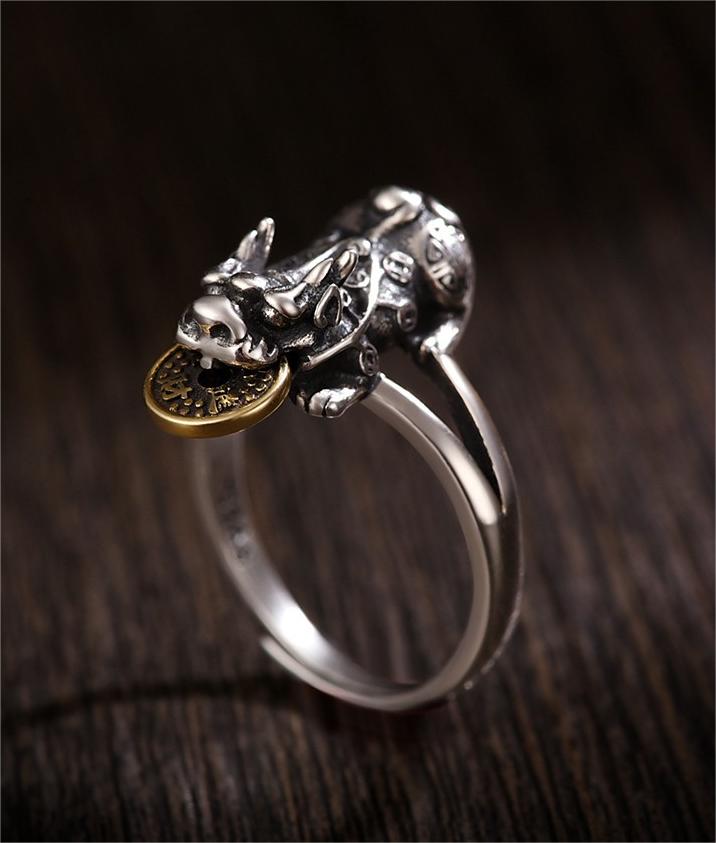 Copper deals coin ring