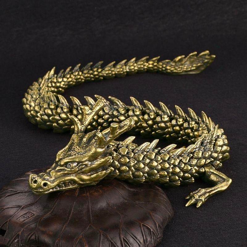 3d Movable Chinese Dragon Zodiac Ornaments - Brass – Chinese showcase